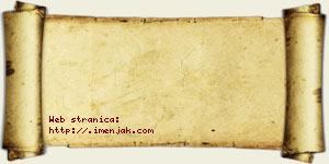 Jakov Terzić vizit kartica